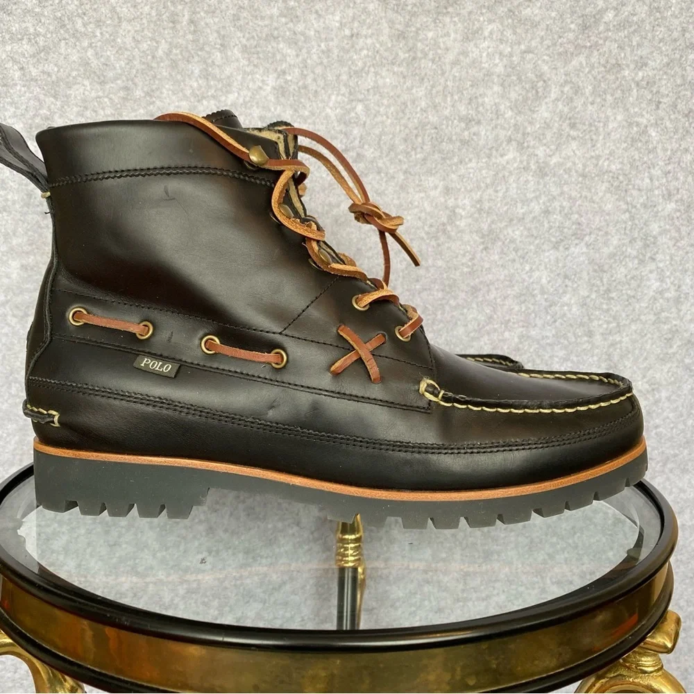 P10 Polo Ralph Lauren Ranger Mid Boots 11.5